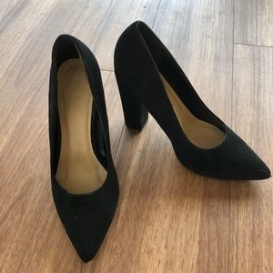 Black high heels